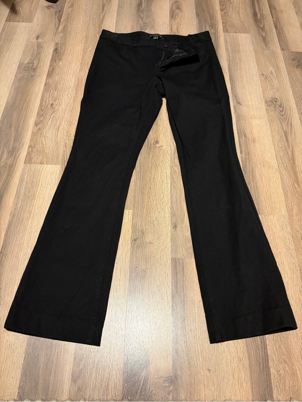 Banana Republic Sloan Black Mid-Rise Dress Pant, Size 4, Like New